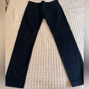 Men’s J Crew slim fit navy chinos